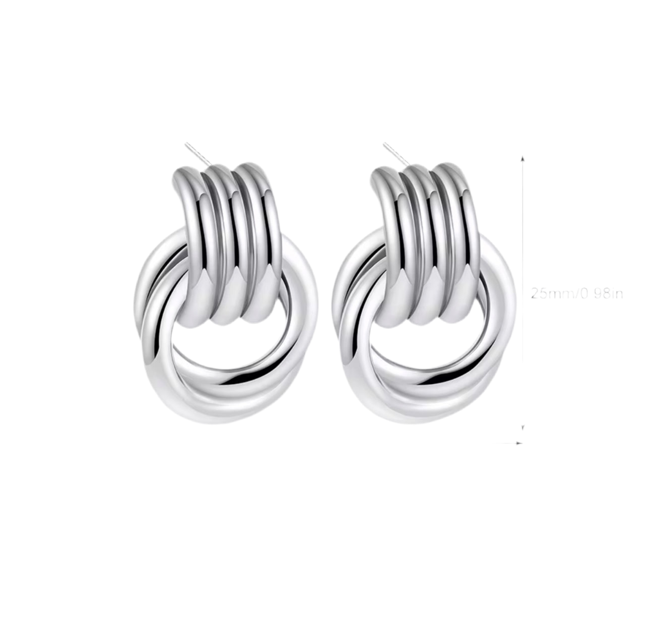 KNOT SMALL SILBER